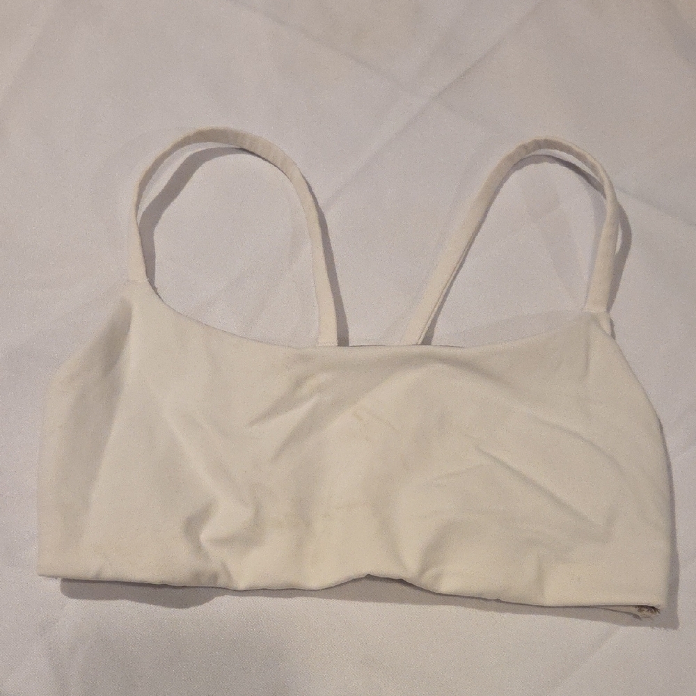 Lululemon Athletica Cream Bandeau